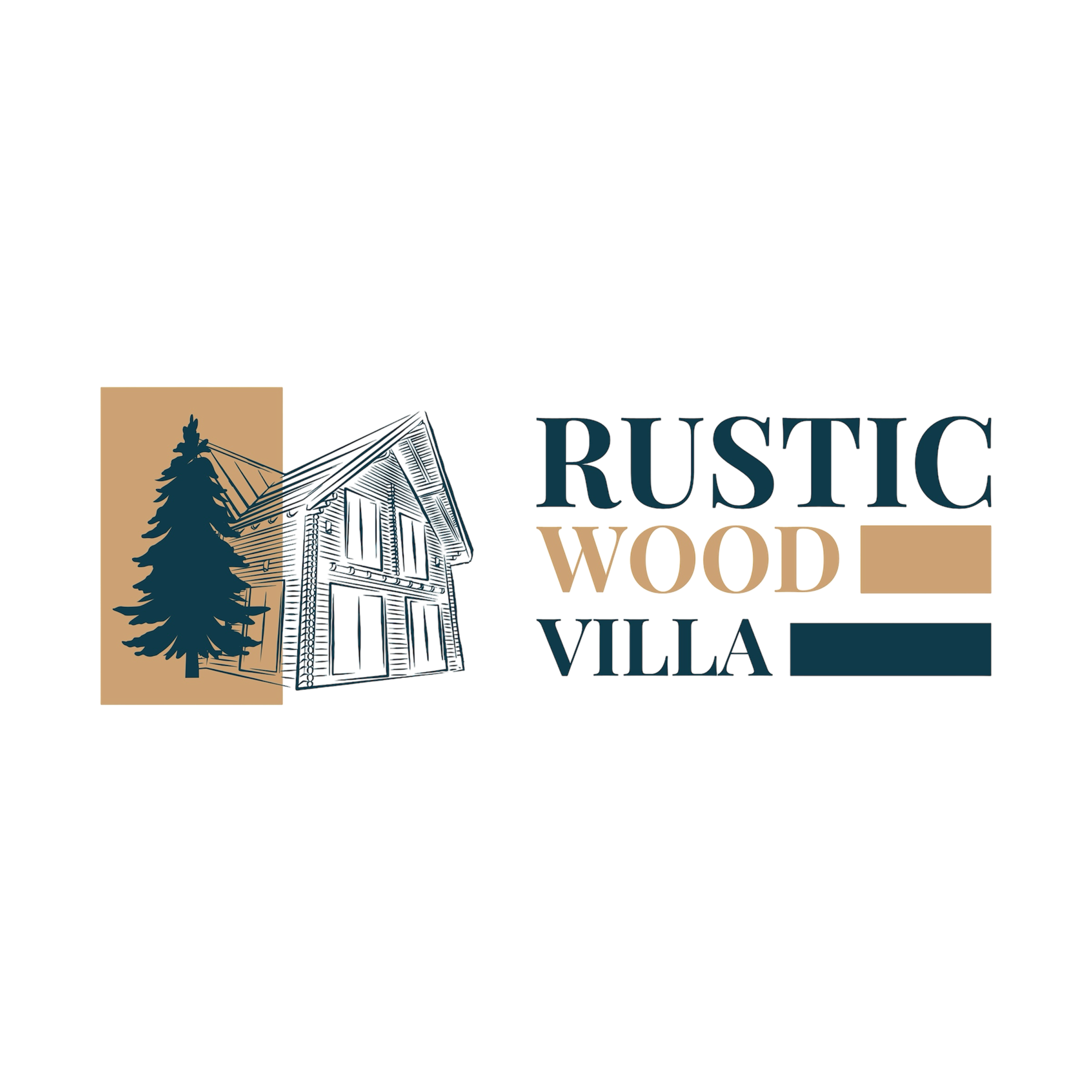 Rustic Wood Villa